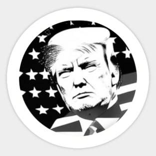 Trump for president Sticker